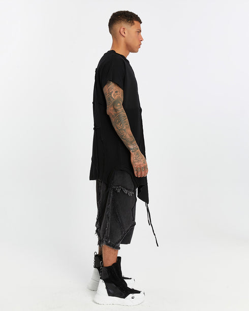 Drawstring Side Men’s T-Shirt