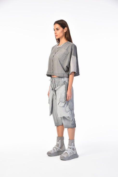 Multiple Pockets Capri