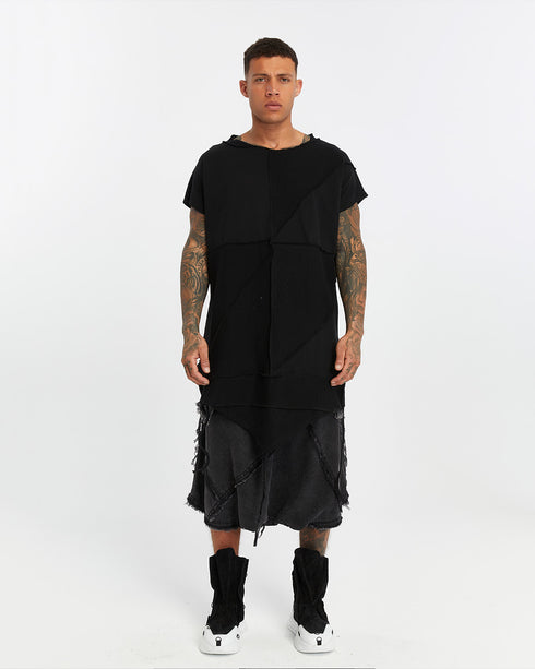 Drawstring Side Men’s T-Shirt