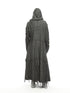Piped and Hooded Men’s Cardigan