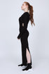 Ribbed Long Dress