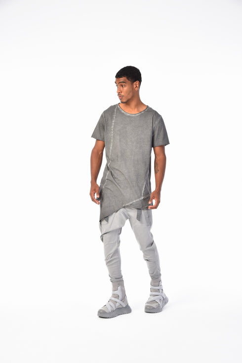 Men's Shalwars with Pleated Garnished Leg