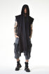 Hooded Vest with Perforated Layers