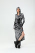 Hooded Asymmetric Dress