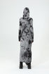 Hooded Asymmetric Dress
