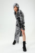 Hooded Asymmetric Dress