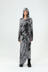 Hooded Asymmetric Dress