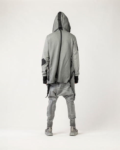 Men's Asymmetric Cardigan