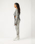 Asymmetrical Sweatshirt with Dirty Stitching