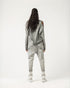 Asymmetrical Sweatshirt with Dirty Stitching