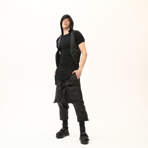 Multi Ribbed Pocket Vest