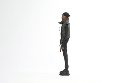 Long Front Women's Knitwear Vest