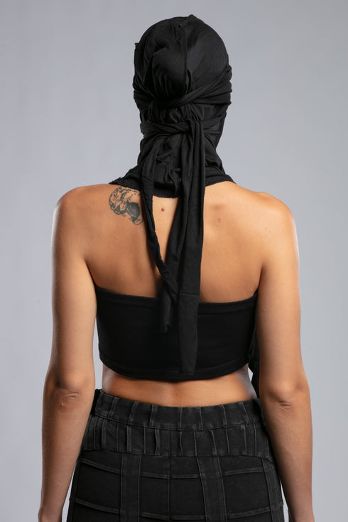 Masked Bonnet without Linen Unisex Hood