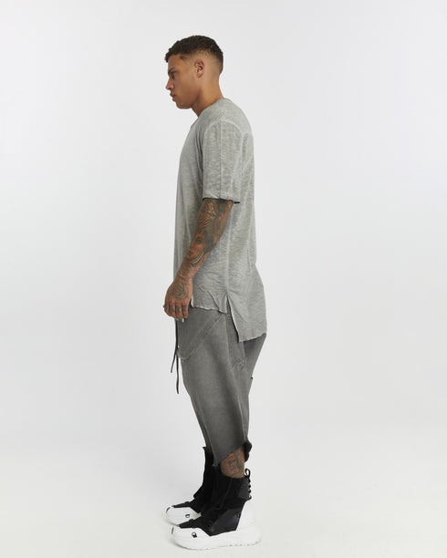 Dirty Stitched Men Capri