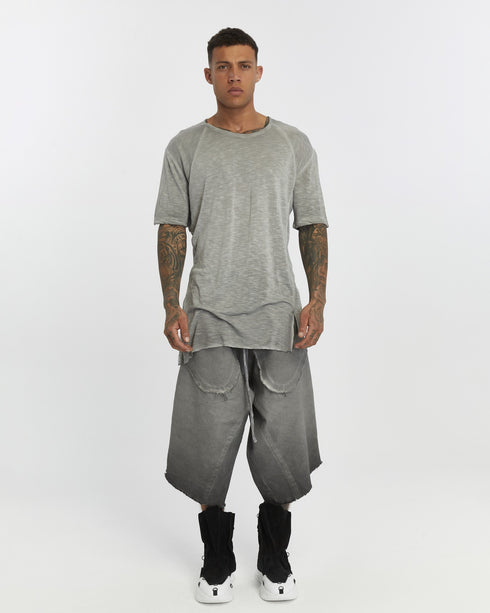 Dirty Stitched Men Capri