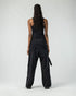 Front Tie Wide Leg Woman's Trousers