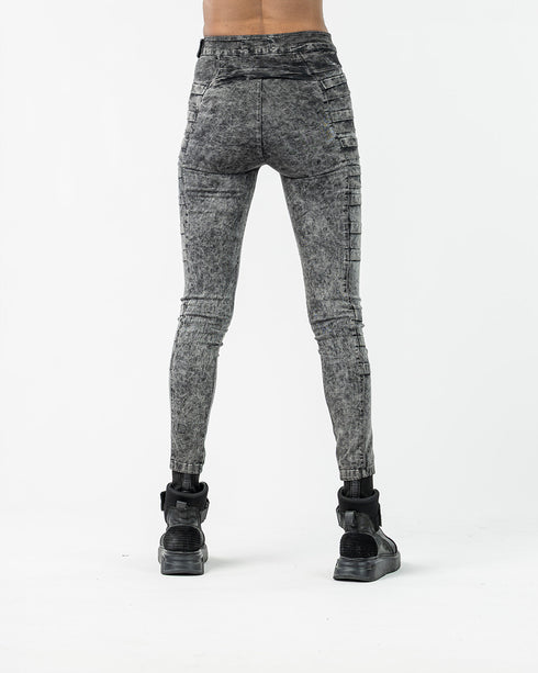 Women's Leggings with Pintuck Details