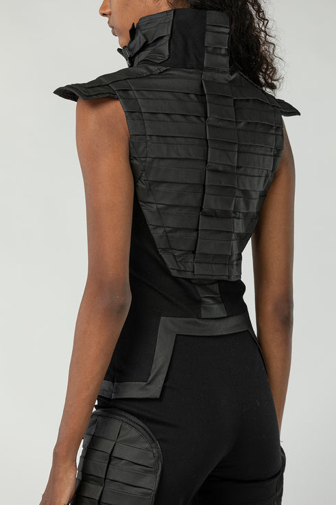 Sleeveless Women's Jumpsuit with Large Pockets