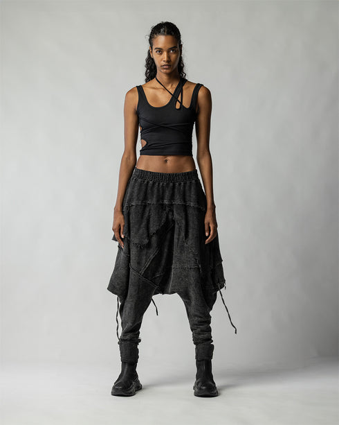 Drop Crotch Multi Piece Women's Pants
