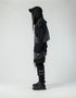 Men's Patchwork Cardigan with Vest Detail