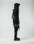 Men's Patchwork Cardigan with Vest Detail