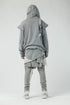 Double-Layered Hooded Men's Sweatshirt