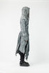 Men's Long Cardigan with Side Slit Hem