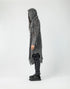Handmade Stone-Washed Hooded Knit Coat