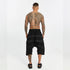 Men’s Coated Trimmed Capri Shorts