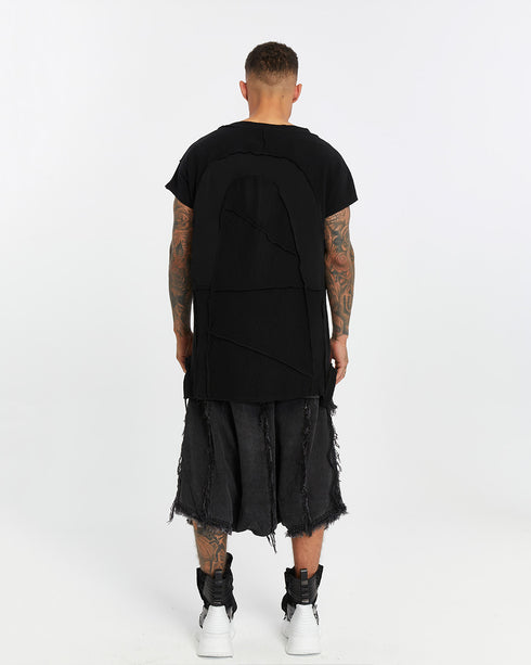 Drawstring Side Men’s T-Shirt