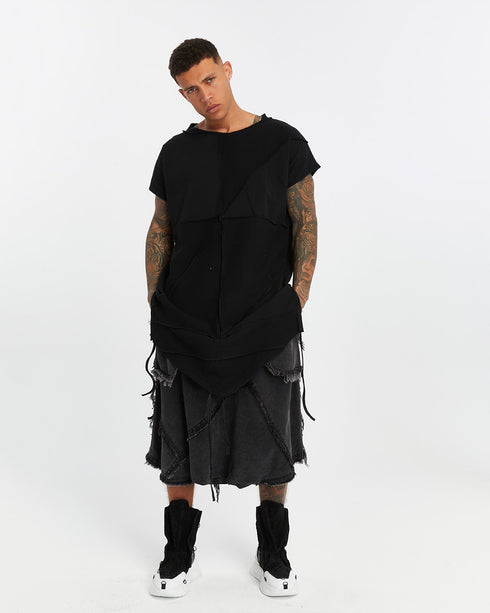 Drawstring Side Men’s T-Shirt