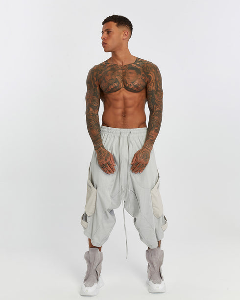 Men’s Capri Pants with Side Stripes
