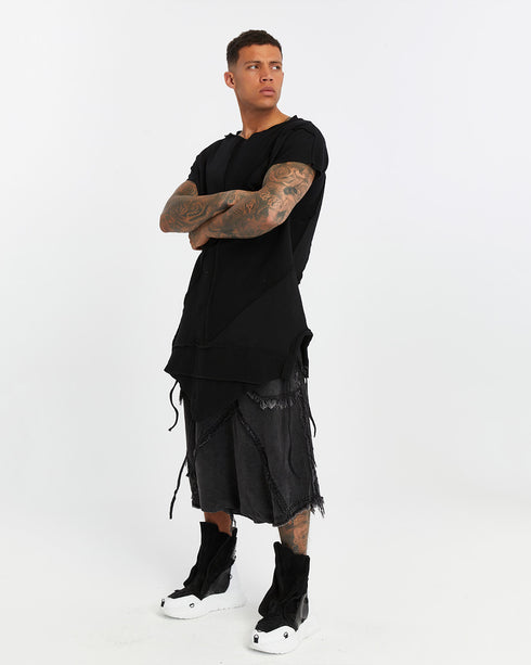 Drawstring Side Men’s T-Shirt