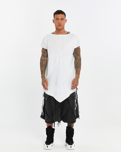 Drawstring Side Men’s T-Shirt