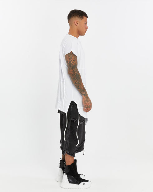 Drawstring Side Men’s T-Shirt