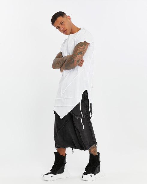Drawstring Side Men’s T-Shirt