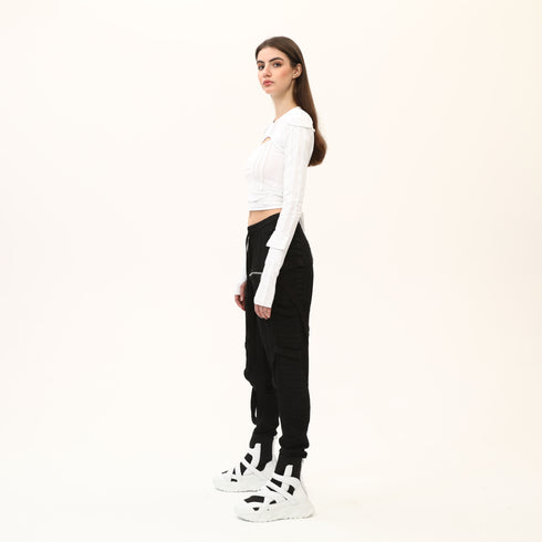 Pin-Tucked Blouse