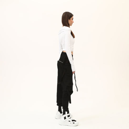 Pin-Tucked Blouse