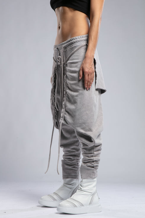 Women’s Front Tie Batwing Shalwar Pants