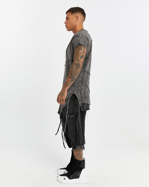 Drawstring Side Men’s T-Shirt