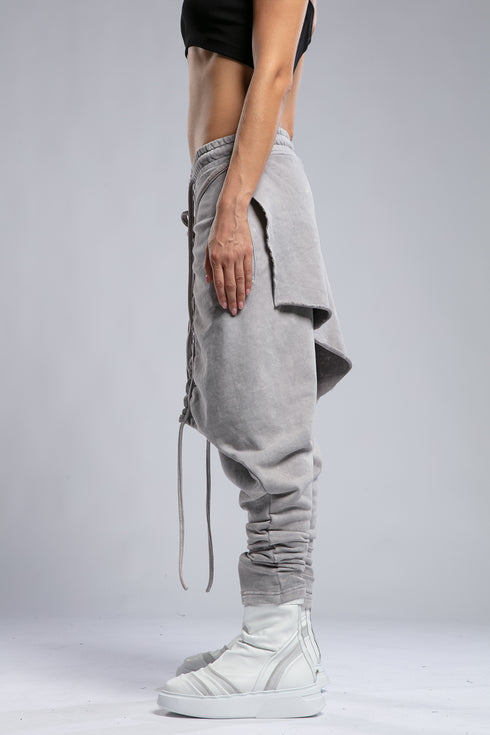 Women’s Front Tie Batwing Shalwar Pants