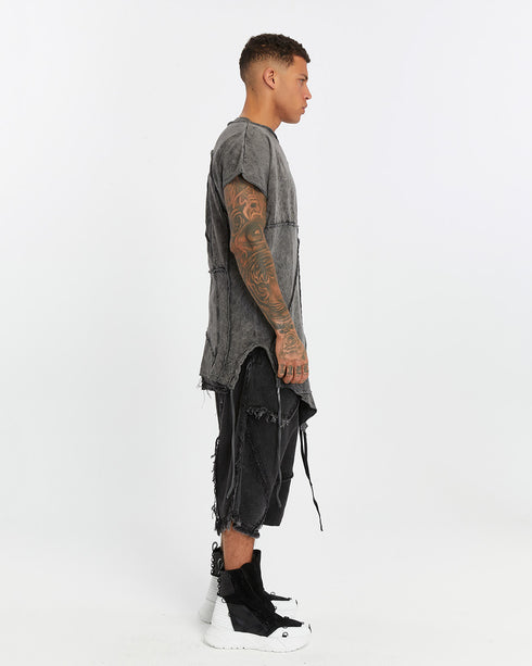 Drawstring Side Men’s T-Shirt