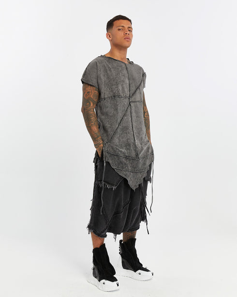 Drawstring Side Men’s T-Shirt