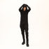Junus Coban Asymmetric Raw-Seam T-Shirt Black