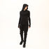 Junus Coban Asymmetric Raw-Seam T-Shirt Black