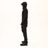 Junus Coban Asymmetric Raw-Seam T-Shirt Black