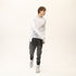 Junus Coban Asymmetric Raw-Seam T-Shirt White