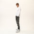 Junus Coban Asymmetric Raw-Seam T-Shirt White