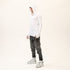 Junus Coban Asymmetric Raw-Seam T-Shirt White