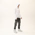 Junus Coban Asymmetric Raw-Seam T-Shirt White